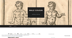 Desktop Screenshot of malecousin.wordpress.com