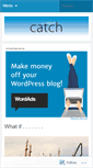 Mobile Screenshot of catchthevision.wordpress.com