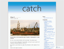 Tablet Screenshot of catchthevision.wordpress.com