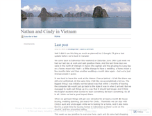 Tablet Screenshot of nathaninvietnam.wordpress.com