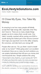 Mobile Screenshot of ecolifestylesolutions.wordpress.com