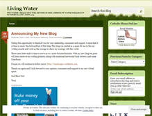 Tablet Screenshot of livingwater2009.wordpress.com