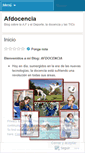 Mobile Screenshot of efdocencia.wordpress.com