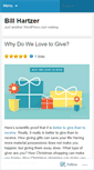 Mobile Screenshot of bhartzer.wordpress.com