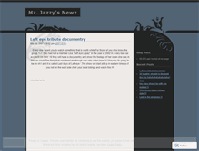 Tablet Screenshot of mzjazzynewz.wordpress.com