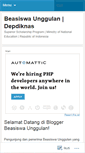 Mobile Screenshot of beasiswaunggulan.wordpress.com
