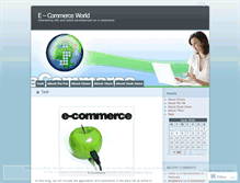 Tablet Screenshot of ecomworld.wordpress.com