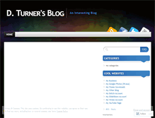 Tablet Screenshot of dturnerblog.wordpress.com