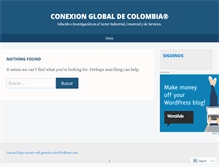 Tablet Screenshot of conexionglobal.wordpress.com