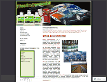 Tablet Screenshot of ethosenvironmental.wordpress.com