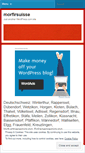 Mobile Screenshot of morfirsuisse.wordpress.com