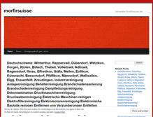 Tablet Screenshot of morfirsuisse.wordpress.com