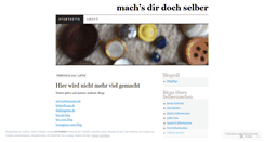 Desktop Screenshot of machsdirselber.wordpress.com