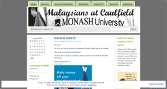 Desktop Screenshot of malaysiansatcaulfield.wordpress.com