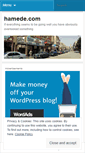 Mobile Screenshot of hamede.wordpress.com