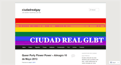 Desktop Screenshot of ciudadrealgay.wordpress.com