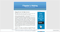 Desktop Screenshot of flipp6er.wordpress.com
