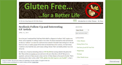 Desktop Screenshot of gfforabetterlife.wordpress.com