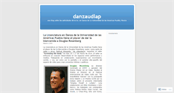 Desktop Screenshot of danzaudlap.wordpress.com