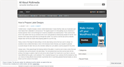 Desktop Screenshot of multimediafan.wordpress.com