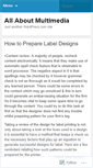 Mobile Screenshot of multimediafan.wordpress.com