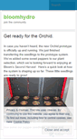 Mobile Screenshot of bloomhydro.wordpress.com