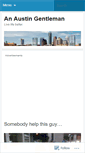 Mobile Screenshot of anaustingentleman.wordpress.com