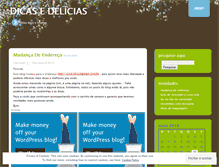 Tablet Screenshot of dicasedelicias.wordpress.com