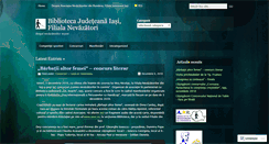 Desktop Screenshot of bjiasifilialanevazatori.wordpress.com