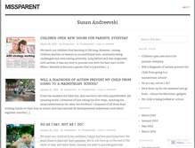 Tablet Screenshot of missparent.wordpress.com