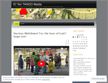 Tablet Screenshot of idtentangomedia.wordpress.com