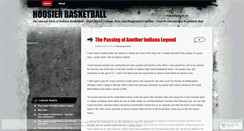 Desktop Screenshot of hoosierbasketball.wordpress.com