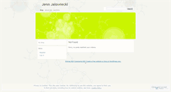 Desktop Screenshot of jennjalowiecki.wordpress.com
