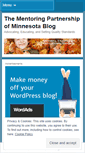 Mobile Screenshot of mentoringworks.wordpress.com