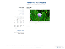 Tablet Screenshot of netbookwallpapers.wordpress.com