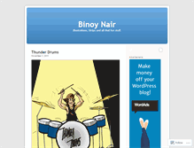 Tablet Screenshot of binoynair.wordpress.com