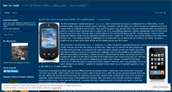 Desktop Screenshot of livetocodedotnet.wordpress.com