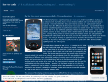 Tablet Screenshot of livetocodedotnet.wordpress.com