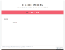 Tablet Screenshot of heartfeltemotions.wordpress.com