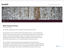 Tablet Screenshot of bootstt.wordpress.com