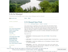 Tablet Screenshot of lifeinmanipal.wordpress.com