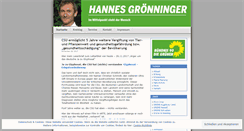 Desktop Screenshot of groenninger.wordpress.com