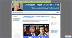 Desktop Screenshot of mnprager.wordpress.com