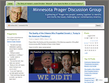 Tablet Screenshot of mnprager.wordpress.com