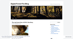 Desktop Screenshot of digitalforestfire.wordpress.com