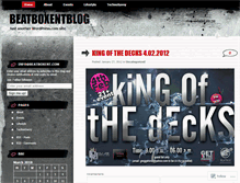 Tablet Screenshot of beatboxentblog.wordpress.com