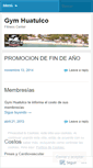 Mobile Screenshot of gymhuatulco.wordpress.com