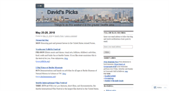 Desktop Screenshot of davidspicks.wordpress.com