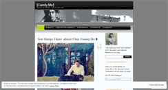 Desktop Screenshot of candyme.wordpress.com
