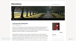 Desktop Screenshot of littlereddiary.wordpress.com